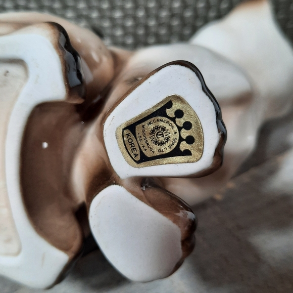 Vintage Siamese Cat Ceramic Porcelain Figurine with Blue Eyes - Picture 16 of 16